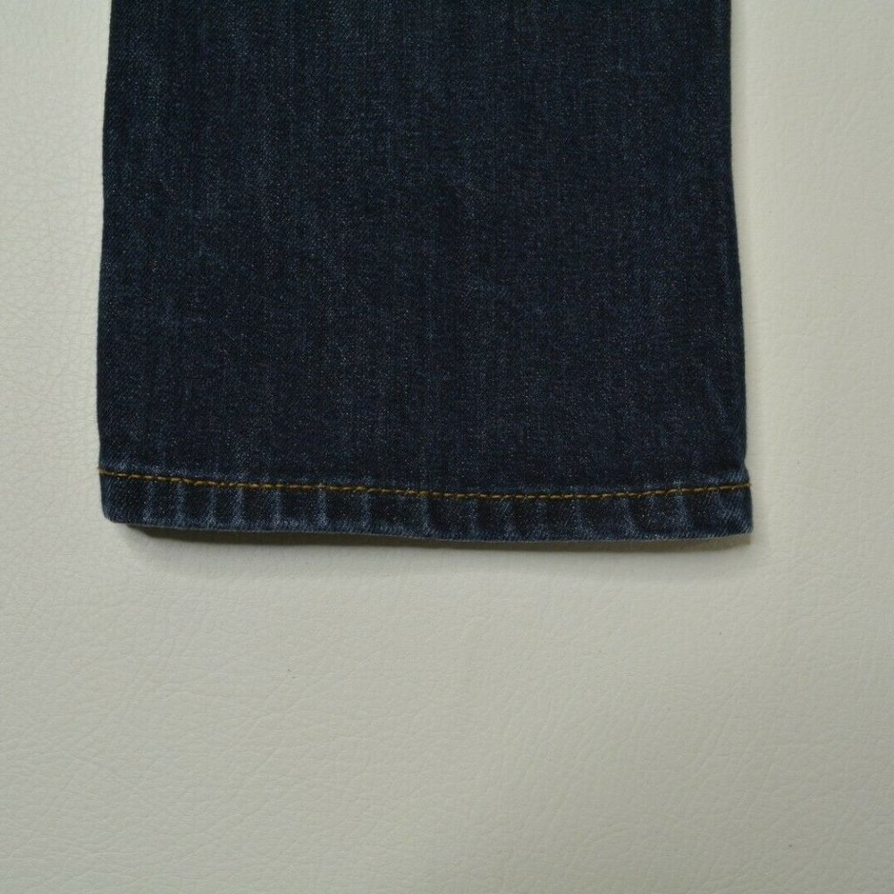 AEROPOSTALE Size 28 x 32‎ Mens SKINNY Leg LOW Rise DARK Wash Denim BLUE JEANS - Picture 10 of 10